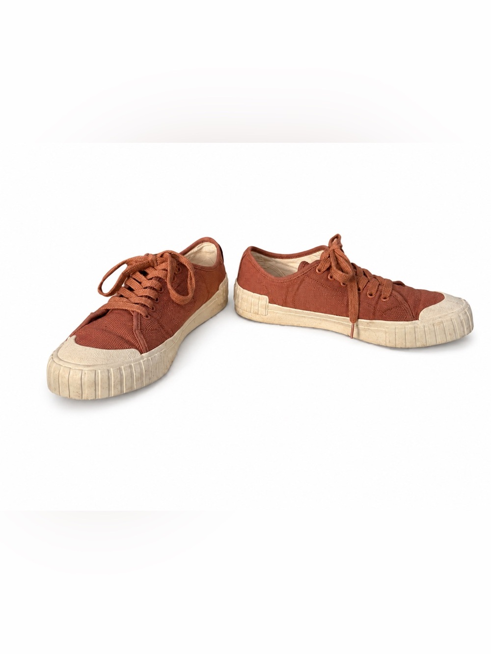Taos One Vision Canvas Sneakers Clay Terracotta Comfort Shoes Women’s 7.5